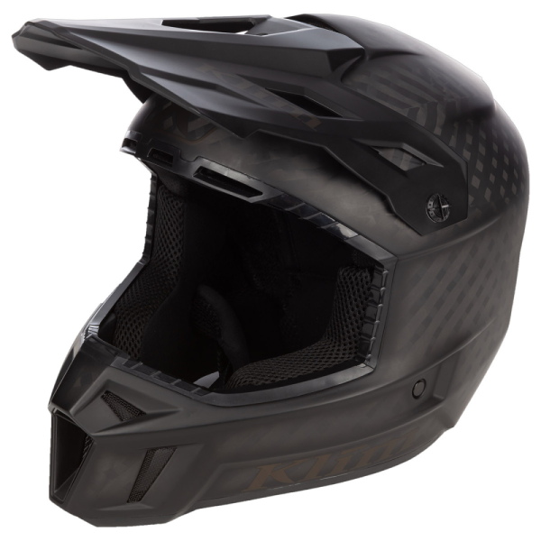 F3 Carbon Helmet ECE Velocity Black - Hi-Vis-2