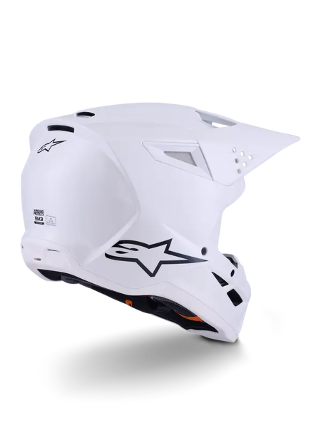 Sm3 Solid Helmet White -0