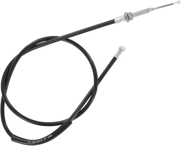 Black Vinyl Clutch Cable Black-0