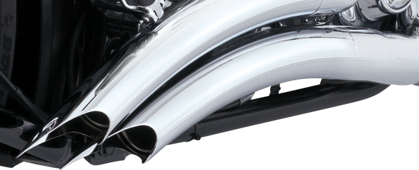 Big Radius Exhaust System Chrome, 1, nordicamoto.ro