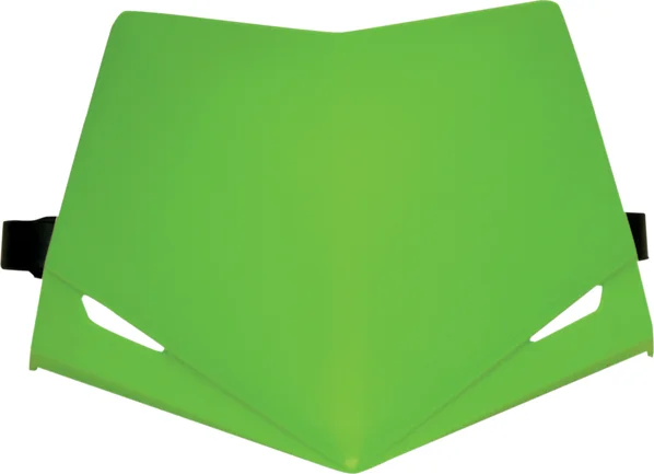 Replacement Upper Plastic For Stealth Headlights Green, 1, nordicamoto.ro