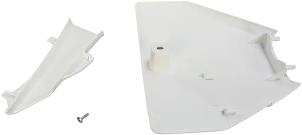 Replacement Front Number Plate White