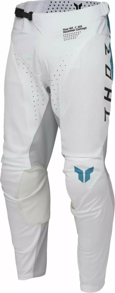 Pantaloni Enduro Thor Launchmode Vented Raid White/Gray-3