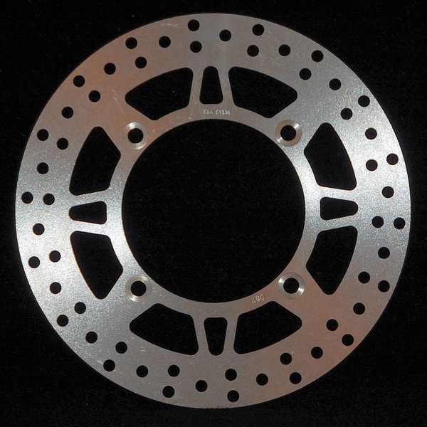 Round D-series Scooter Brake Rotor Silver, Stainless Steel, Zinc, 1, nordicamoto.ro