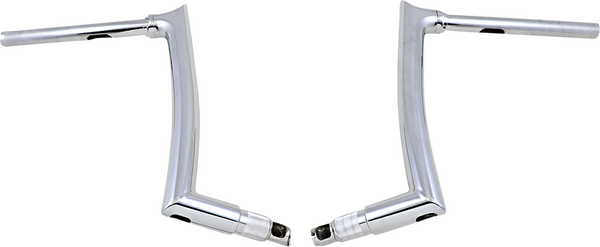1-1/2(r) Ez Install Pointed Top Handlebar Silver, 1, nordicamoto.ro