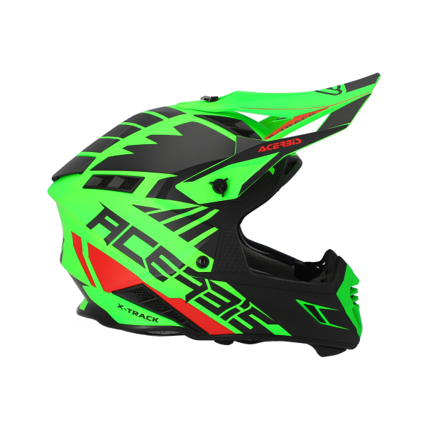 Casca Acerbis X-Track 22-06 Verde Fluo/Negru XXL-3