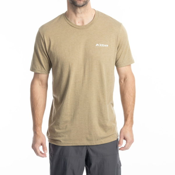 Tricou Klim Saddle Mountain Tri-blend Coyote Brown Heather - White-d5ad763e015f95f49d1d4466b8ef8c63.webp