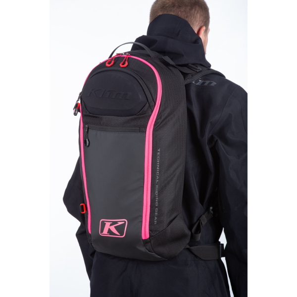 Rucsac Snowmobil Klim Krew 16 Black - Knockout Pink-15