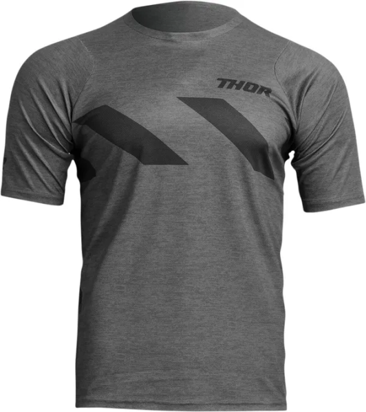 Tricou MTB Thor Assist Hazard Heather/Charcoal-5