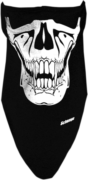 Stretch Skull Half-face Mask Black, 1, nordicamoto.ro
