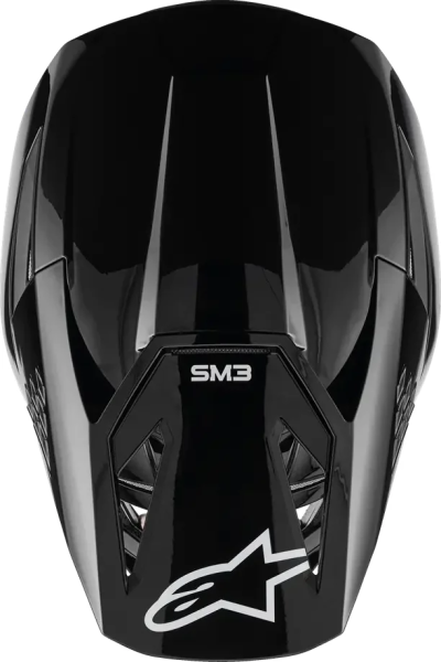 Casca Alpinestars Sm3 Solid Black Gloss-1
