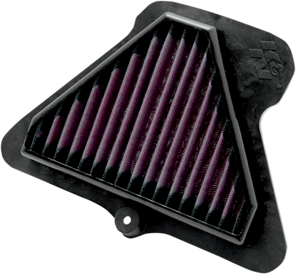 High-flow Air Filter Black, Red, 1, nordicamoto.ro