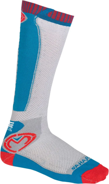 Sosete Moose Racing Blue/Gray/Red/White, 1, nordicamoto.ro