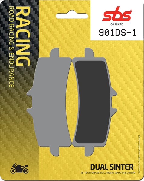 Ds Racing Dual Sintered Brake Pads, 1, nordicamoto.ro