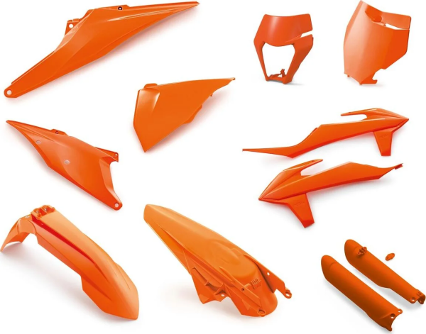 Kit complet plastice originale KTM 2020-2023 Portocaliu, 1, nordicamoto.ro