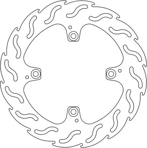 Rotor spate din oțel inoxidabil din seria Flame, 1, nordicamoto.ro