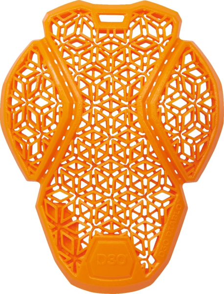 ICON D3o Diablo L1 Shoulder Guards Orange -1