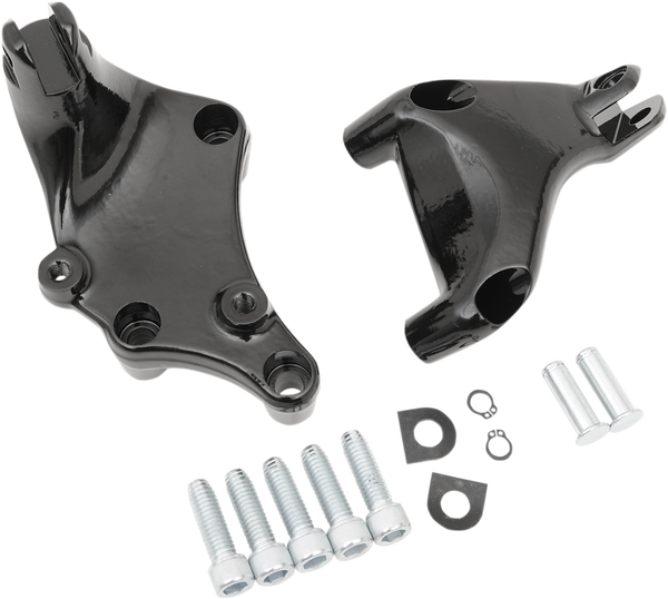 Passenger Footpeg Mount Kit Black, 1, nordicamoto.ro