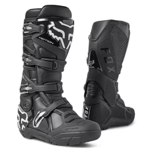 Cizme Fox Motion X Negru/Alb 12, 2, nordicamoto.ro