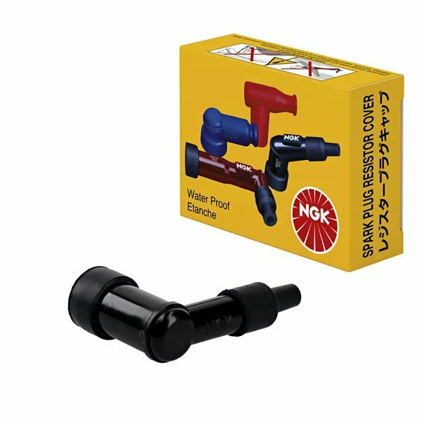 Cap For Spark Plugs Black -1