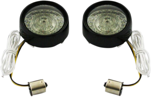 Probeam® Ringz Bullet Bezel Led Turn Signal Gloss Black, 1, nordicamoto.ro