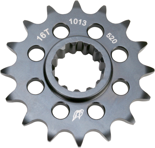 Lightweight Steel Sprocket Black, Zinc, 1, nordicamoto.ro