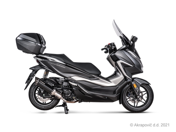 Slip-on Line Muffler Scooter Black -1