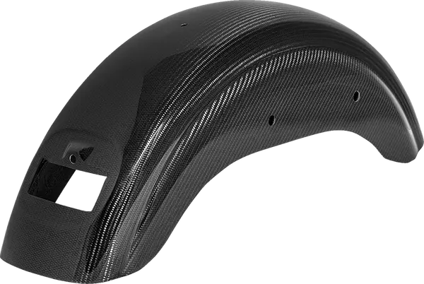 Carbon Fiber Rear Fender For M8 Softails Black, Carbon Fiber, Gloss, 1, nordicamoto.ro