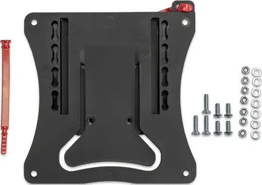 Quick Release License Plate Holder Black, 4, nordicamoto.ro