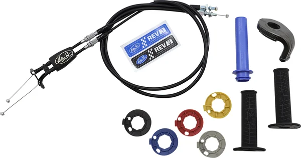Kit de accelerație cu viteză variabilă Rev3, negru, 2, nordicamoto.ro