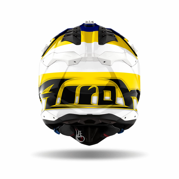 Cască Airoh Aviator 3 Monarch Blue/Yellow-0