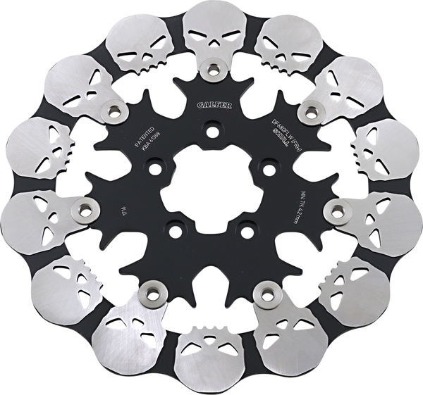 Skull Brake Rotor, 1, nordicamoto.ro