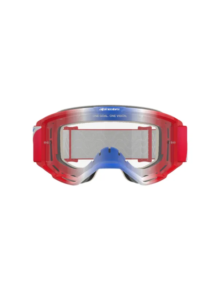 Ochelari Alpinestars Vision 5 Corp Red / Clear-2
