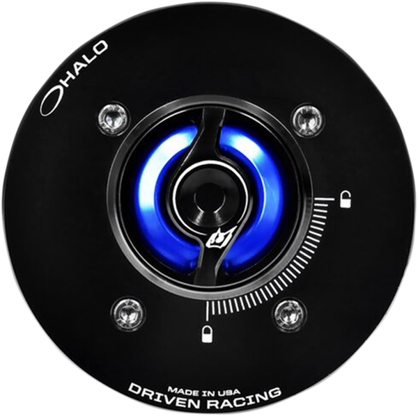 Halo Fuel Cap Base Black, 2, nordicamoto.ro