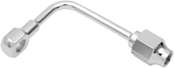Chrome Steel Banjo Fitting Chrome, 1, nordicamoto.ro