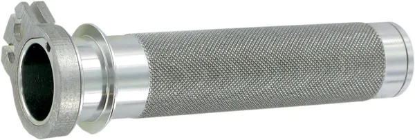MOOSE RACING Aluminum Throttle Tube Silver, 1, nordicamoto.ro