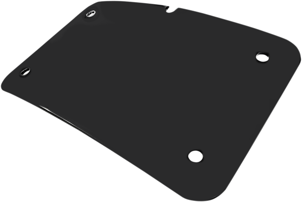 3 Hole License Plate Mount Black, 1, nordicamoto.ro