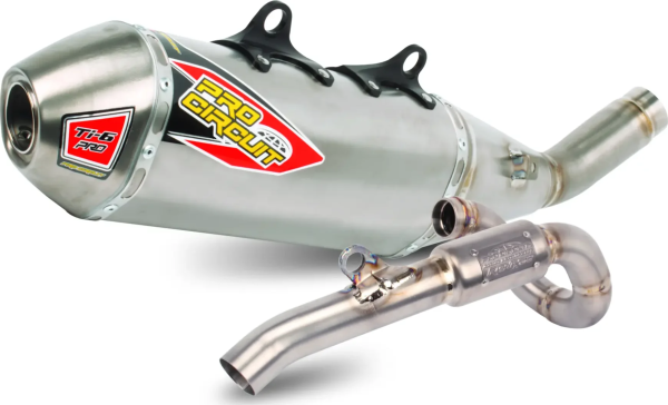 Ti-6 Pro Bc Full Titanium Exhaust System Titanium Look 
