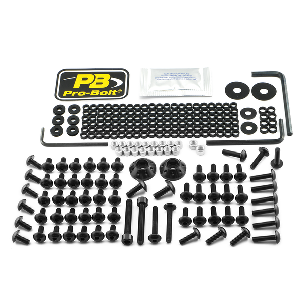 Fairing Bolt Kit For Bmw Black, 1, nordicamoto.ro