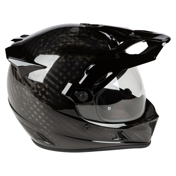 Cască Klim Krios Karbon Adventure ECE/DOT Gloss White-11