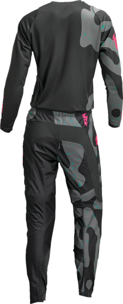 Tricou Dama Thor Sector Disguise Gray/Pink-1