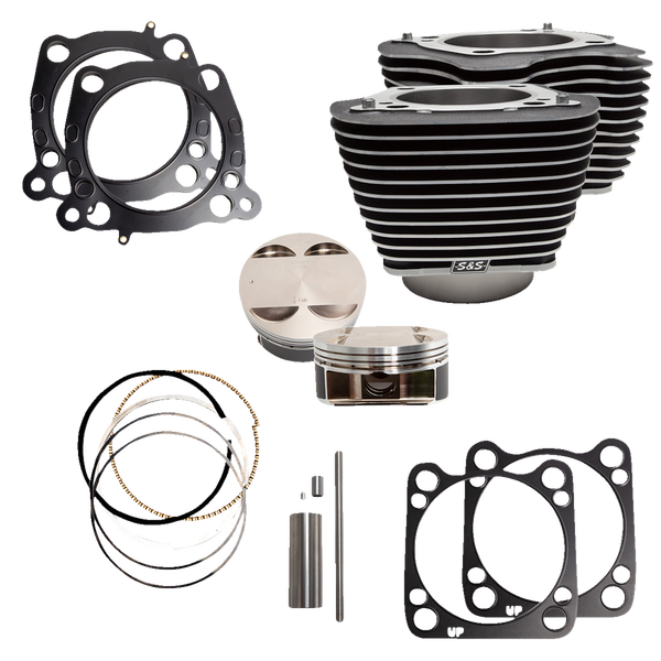 Big Bore Cylinder Kit Black, 1, nordicamoto.ro