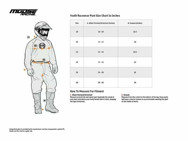 Pantaloni Copii MOOSE RACING Agroid Blue/Red/White-0