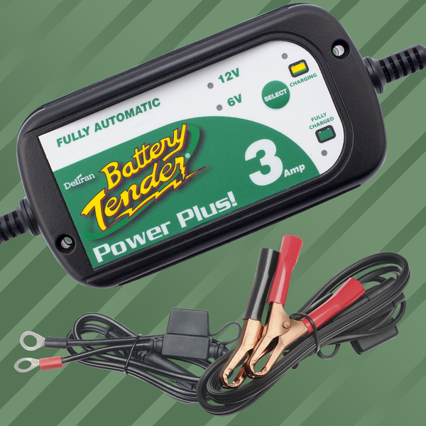Battery Tender® 3 Amp Power Plus Charger Black