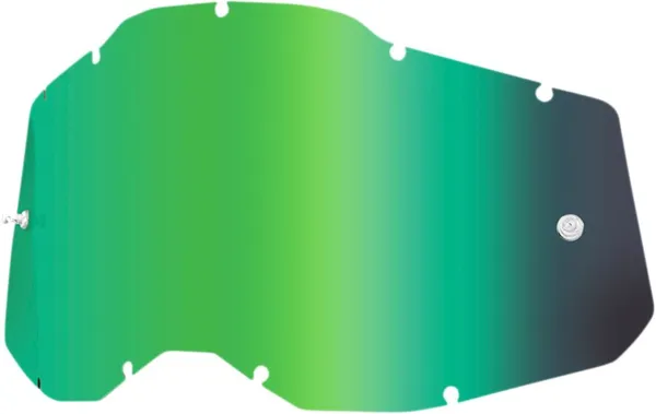 Lentila ochelari 100% Accuri 2/Racecraft 2/Strata 2 Mirror Green-0
