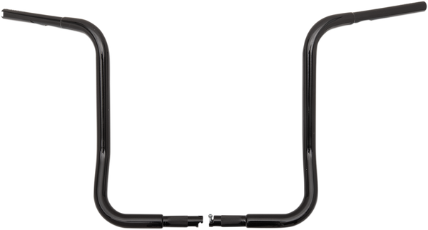 1-1/4(r) Ez Install Round Top Handlebar Black, 3, nordicamoto.ro