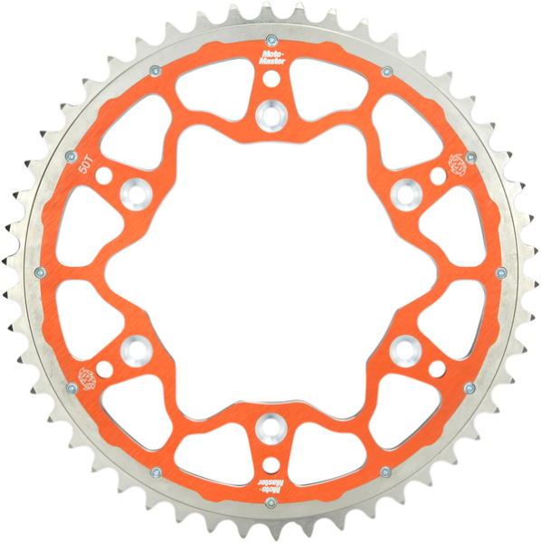 Pinion spate otel-aluminiu KTM SX65 Portocaliu