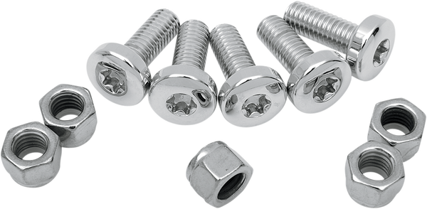 Rotor, Sprocket And Belt Mounting Hardware Kit Silver, 1, nordicamoto.ro