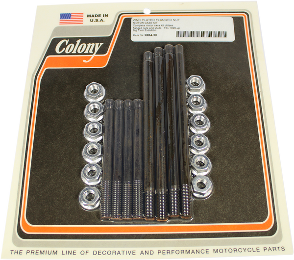 Motor Case Hardware Kit Silver, 2, nordicamoto.ro