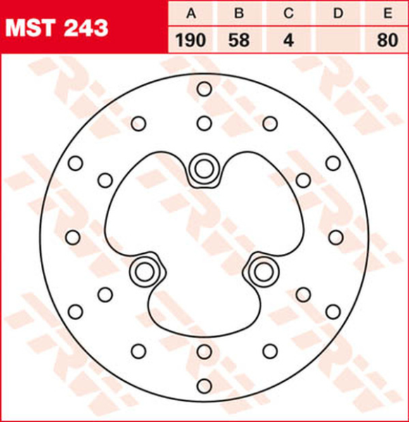 Round Fixed Brake Rotor Up To 219mm, 1, nordicamoto.ro